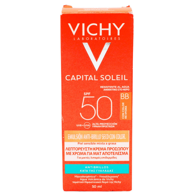 Vichy Capital Soleil Seco Con Color Fps50 50Ml - WeCare Pharma