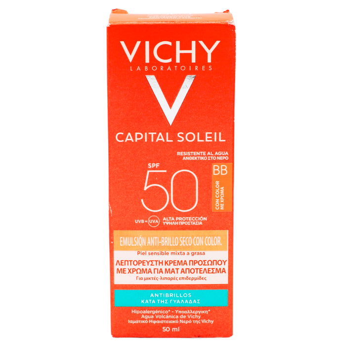 Vichy Capital Soleil Seco Con Color Fps50 50Ml 1 - 3337871325787