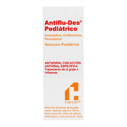 Antiflu-Des Ped Solución 2.5G/100Mg/15G/100Ml 30Ml (Amantadina/Clorfenamina/Paracetamol) - WeCare Pharma