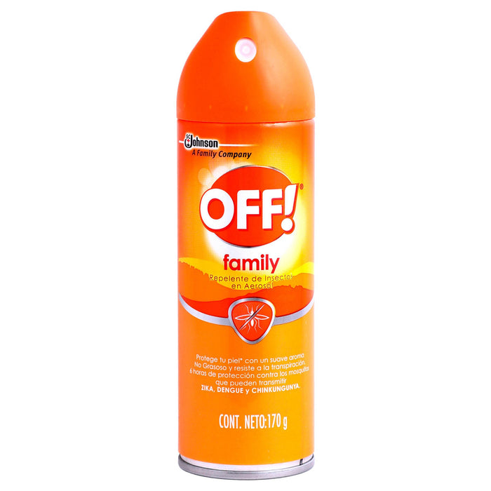 Repelente Off Family Aerosol 170Ml - WeCare Pharma
