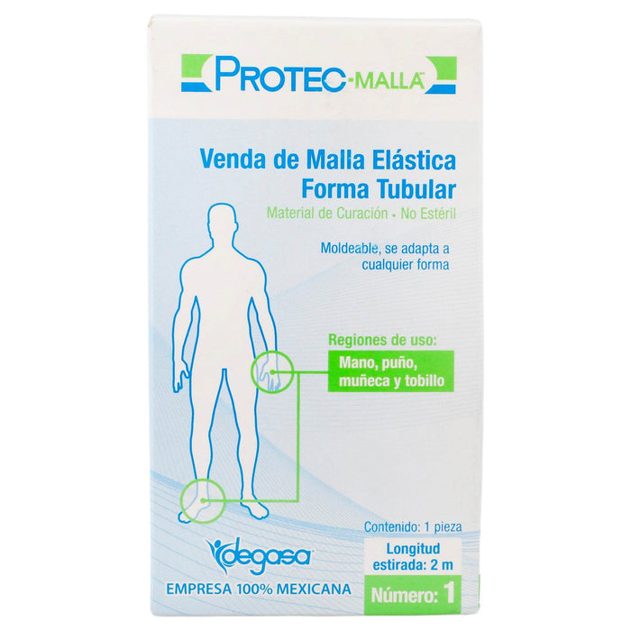 Venda De Malla Elástica Tubular 2M Calibre 1 Protec - WeCare Pharma