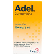 Adel Suspensión 250Mg/5Ml Frasco 60Ml (Claritromicina) - WeCare Pharma