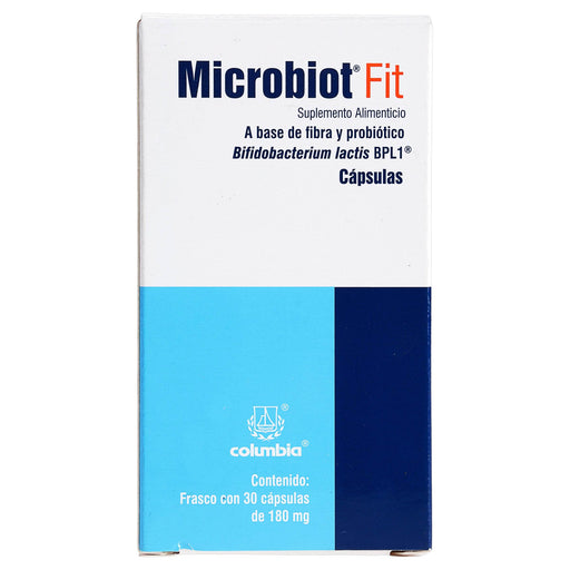 Microbiot Fit 180Mg Con 30 Capsulas (Bifidobaterium Lactis Bpl1) - WeCare Pharma