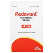 Redevant 4Mg Con 28 Tabletas (Pitavastatina) - WeCare Pharma