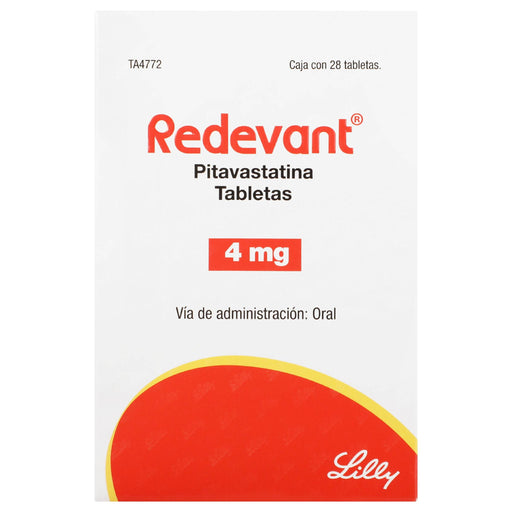 Redevant 4Mg Con 28 Tabletas (Pitavastatina) - WeCare Pharma