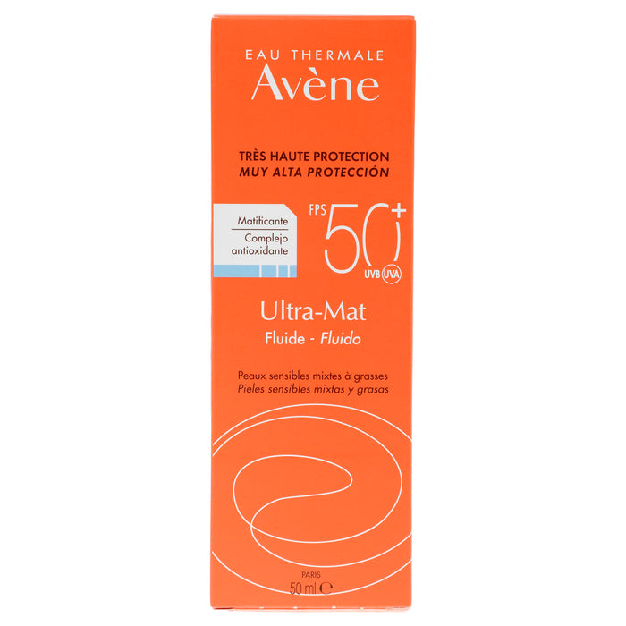 Avene Ultra Mat Fluido Sin Color Fps50 50Ml 1 - 3282779391023