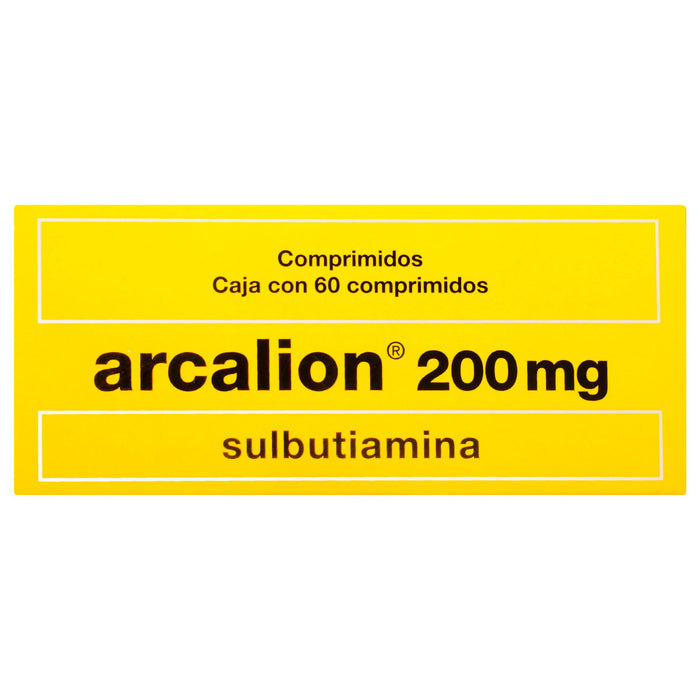 Arcalion 200Mg Con 60 Comprimidos (Sulbutiamina) 1 - 3594450400215