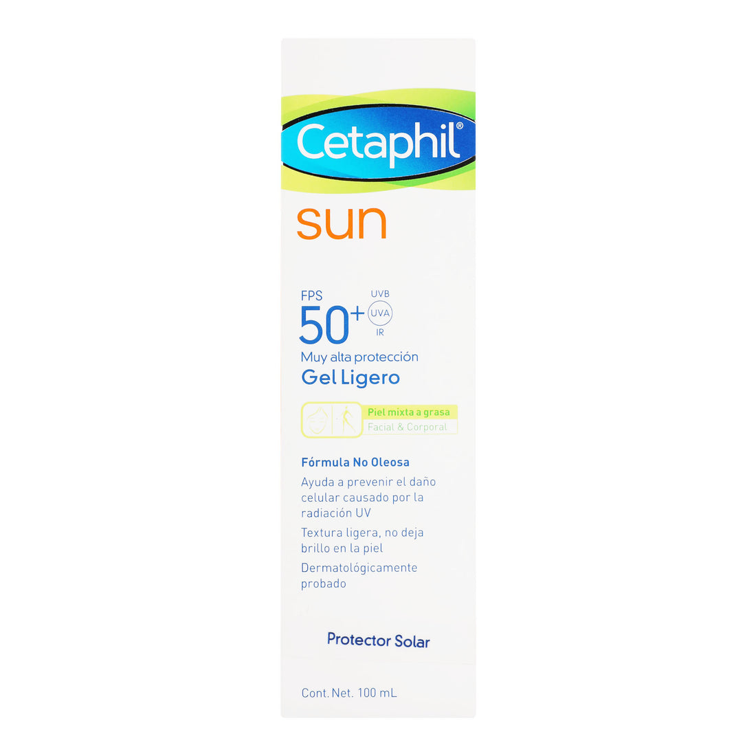 Cetaphil Sun Piel Mixta Grasa Gel Fps50 100Ml 1 - 7612076457256