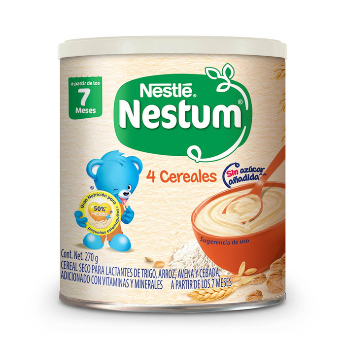 Nestum 4 Cereales Etapa 2 Lata 270G - WeCare Pharma