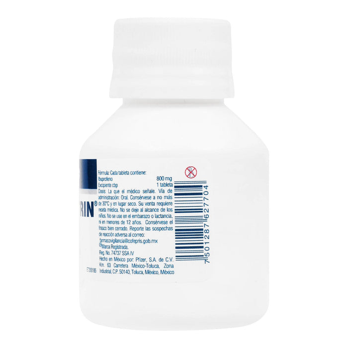 Motrin 800Mg Con 45 Tabletas (Ibuprofeno) - WeCare Pharma