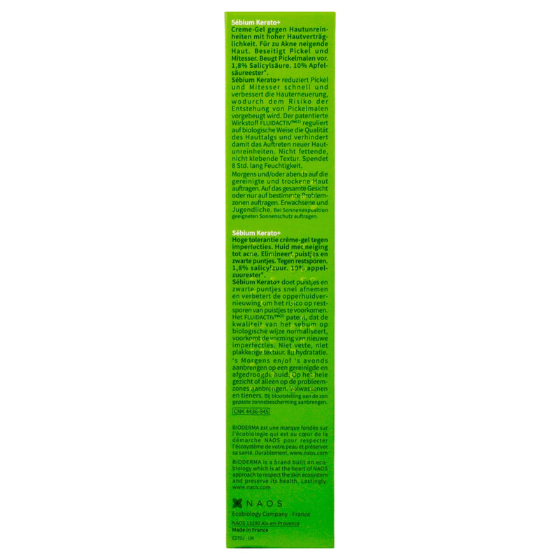 Bioderma Sebium Kerato+ Gel Crema 30Ml - WeCare Pharma