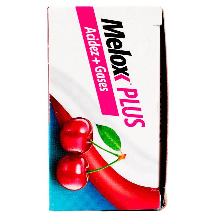 Melox Plus Mast 200Mg Con 30 Cereza Tabletas (Aluminio/Magnesio/Simeticona) 4 - 7501165002906