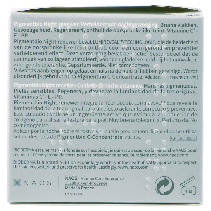 Bioderma Pigmentbio Night Renewer 50Ml - WeCare Pharma