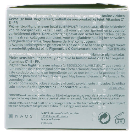 Bioderma Pigmentbio Night Renewer 50Ml 2 - 3701129800089