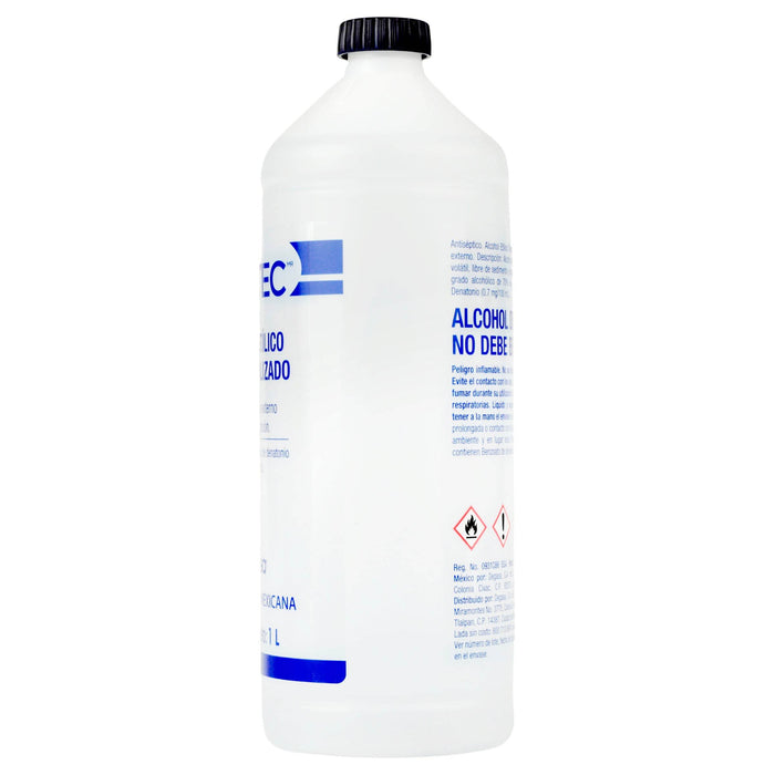 Alcohol Etí­lico Desnaturalizado Protec 1L - WeCare Pharma