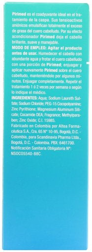 Pirimed Champu Anticaspa 120Ml 9 - 7703332003550