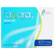 Edegra (Sildenafil) Tabletas 100Mg Con 10 - WeCare Pharma