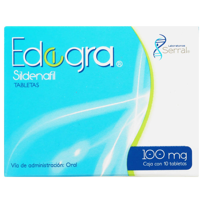 Edegra (Sildenafil) Tabletas 100Mg Con 10 - WeCare Pharma
