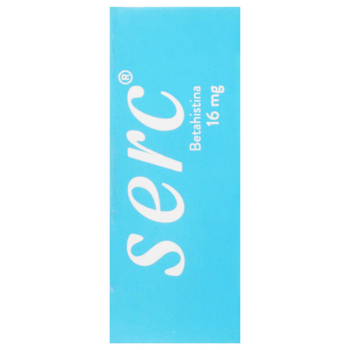 Serc 16Mg Con 20 Tabletas (Betahistina) - WeCare Pharma