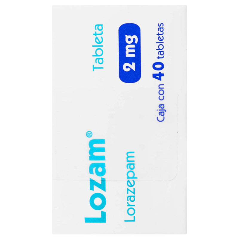 Lozam (Lorazepam) Tabletas 2Mg Con 40 - WeCare Pharma