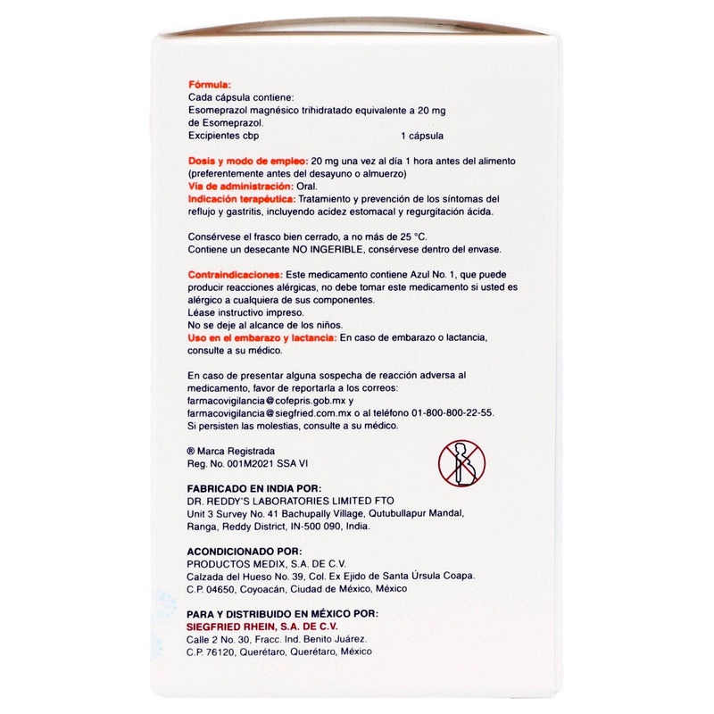 Amably 20Mg Con 14 Capsulas (Esomeprazol) - WeCare Pharma