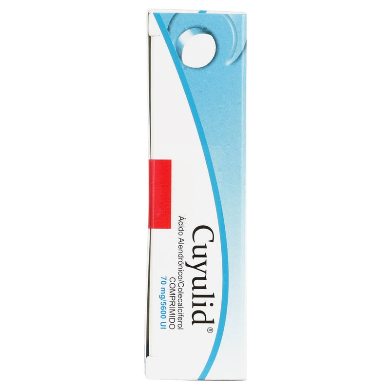 Cuyulid 70Mg/5600Ui Unid Con 4 Comprimidos (Acido Alendronico/Colecalciferol) - WeCare Pharma