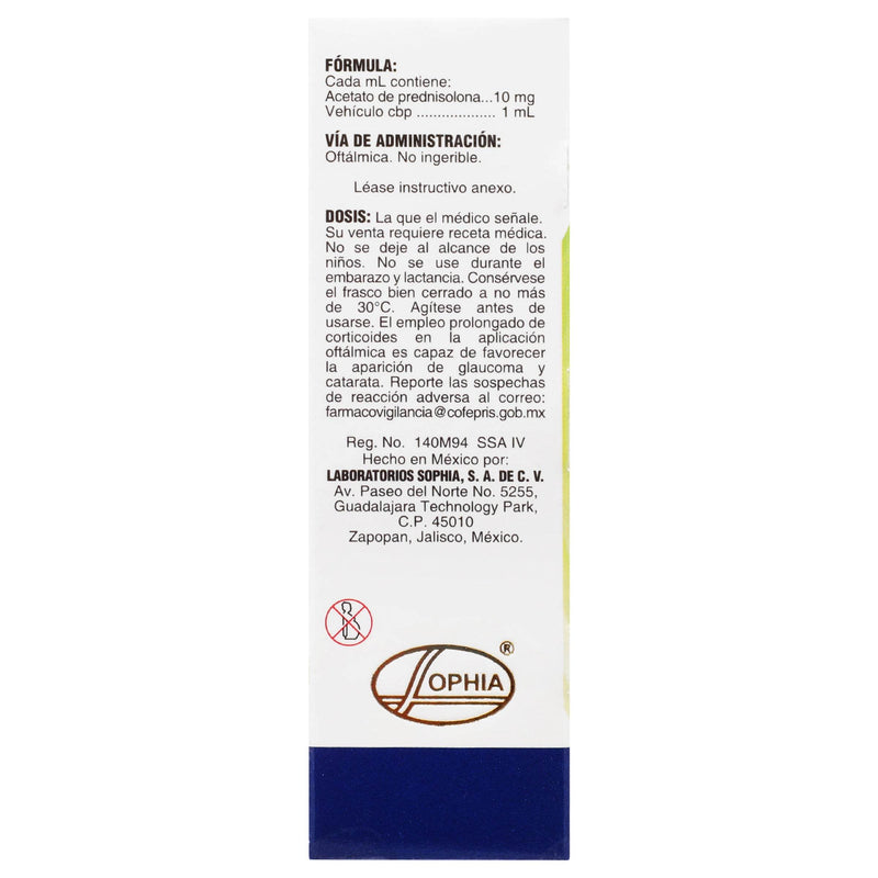 Sophipren Oft Gotas 10Mg/Ml 5Ml (Prednisolona) - WeCare Pharma