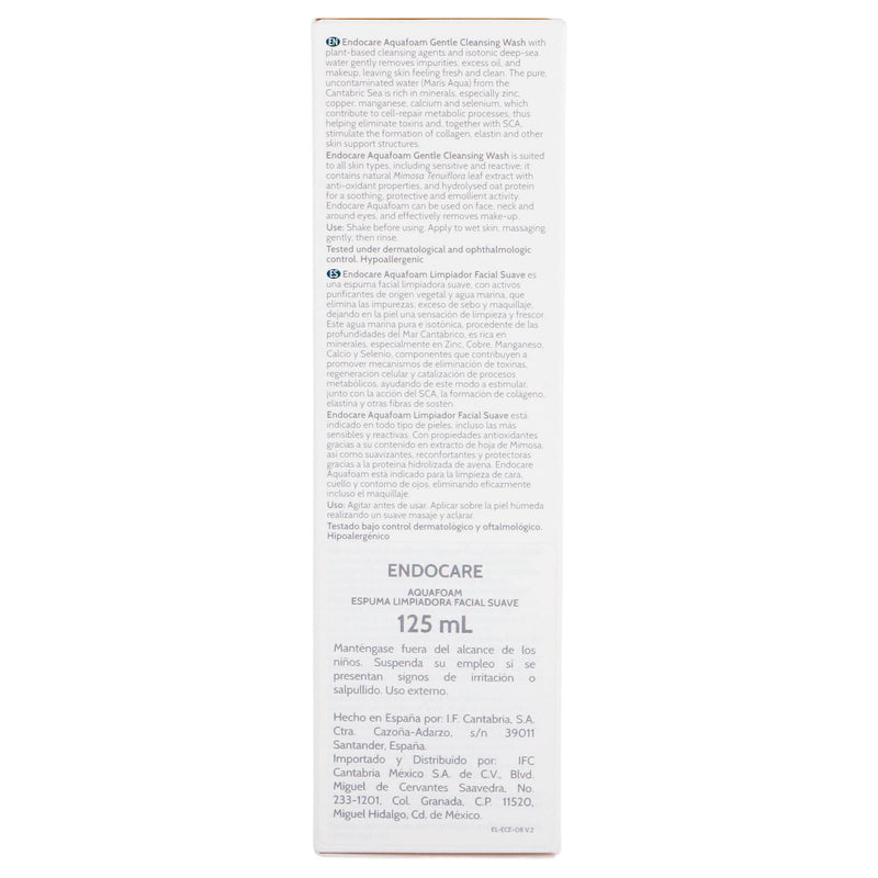 Cantabria Endocare Aquafoam Limpiador 125Ml - WeCare Pharma