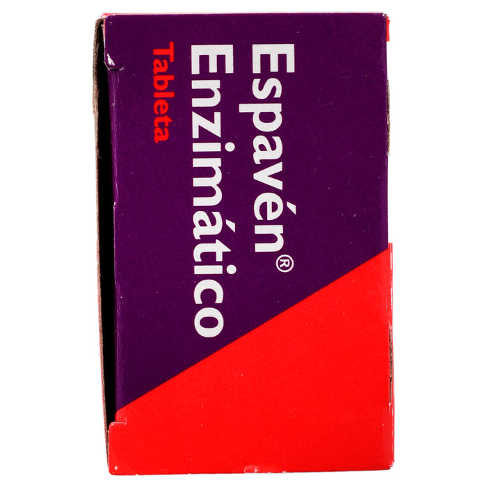 Espaven Enzimatico 130Mg/50Mg Con 50 Tabletas (Dimeticona/Aspegilius/Bilis Bovina/Celulasa) 4 - 7501122963028