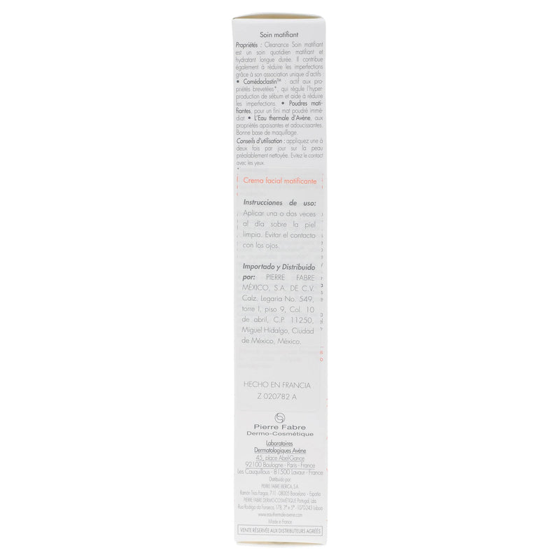 Avene Cleanance Matificante 40Ml - WeCare Pharma