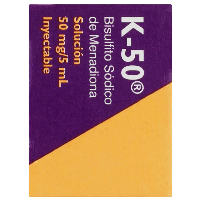 K-50 50Mg/5Ml Con 1 Ampulas (Vitamina K) - WeCare Pharma