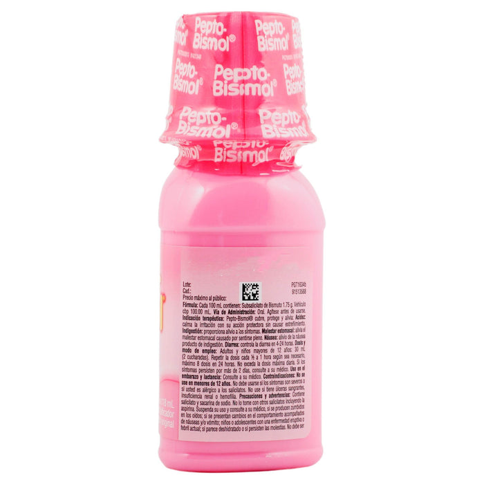 Pepto Bismol Suspensión 1.75G/100Ml 118Ml (Subsalicilato De Bismuto) - WeCare Pharma