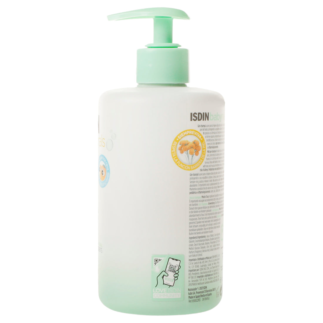 Isdin Baby Naturals Gel Champu 400Ml 1 - 8429420181014