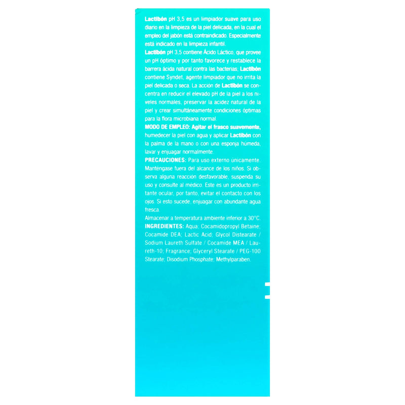Lactibon Limpiador Y Restaurador 3.5Ph 120Ml - WeCare Pharma