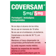 Coversam 5Mg/5Mg Con 30 Comprimidos (Perindopril/Amlodipino) - WeCare Pharma