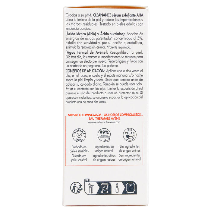 Avene Cleanance Serum Exfoliante Aha 30Ml 5 - 3282770390469