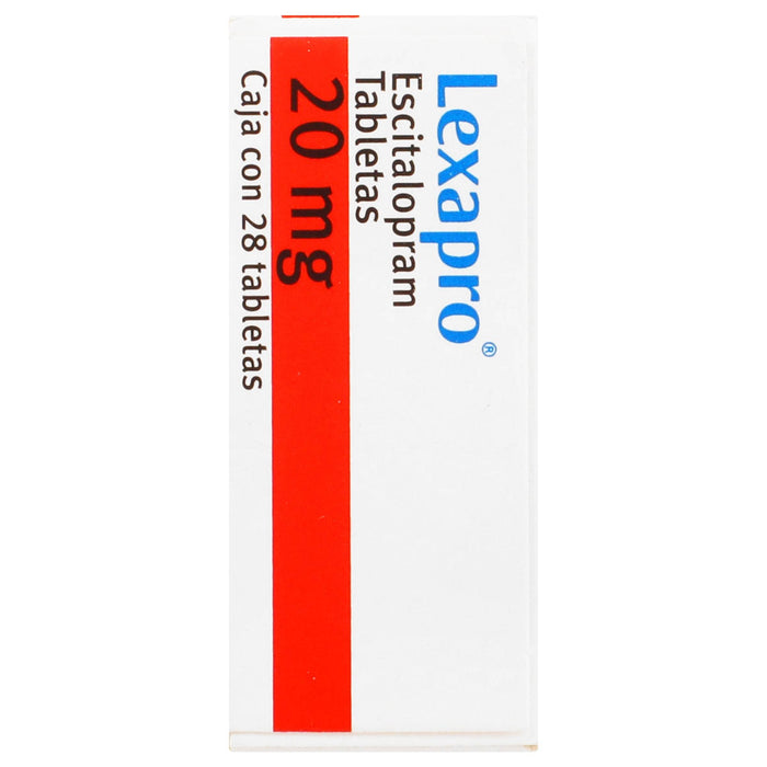 Lexapro 20Mg Con 28 Tabletas (Escitalopram) - WeCare Pharma