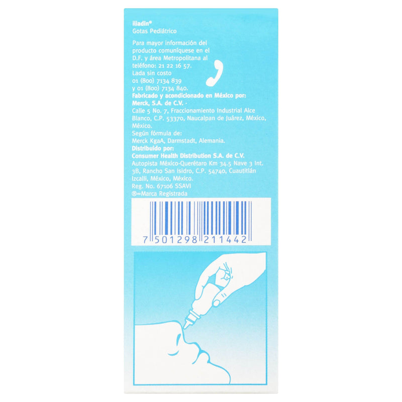 Iliadin Ped Spray 0.01% 20Ml (Oximetazolina) - WeCare Pharma