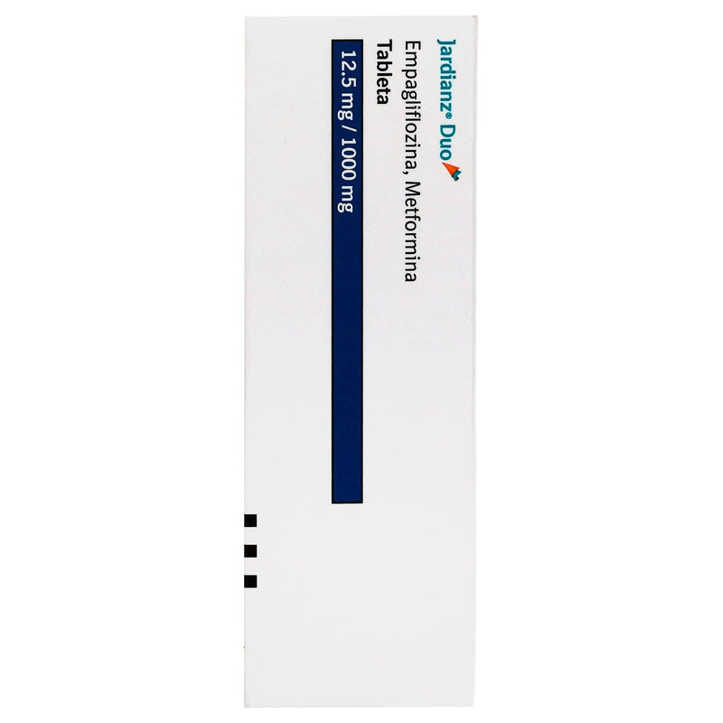 Jardianz Duo 12.5Mg/1000Mg Con 30 Tabletas (Empagliflozina/Metformina) - WeCare Pharma