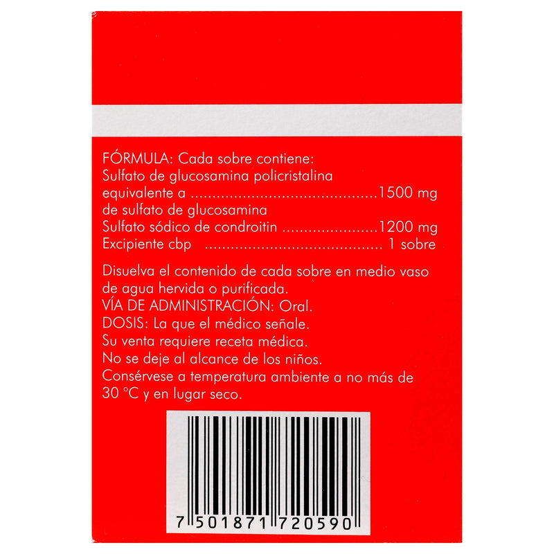 Vartalon Compositum Polvo 1500Mg/1200Mg Con 30 (Glucosamina/Condroitina) - WeCare Pharma