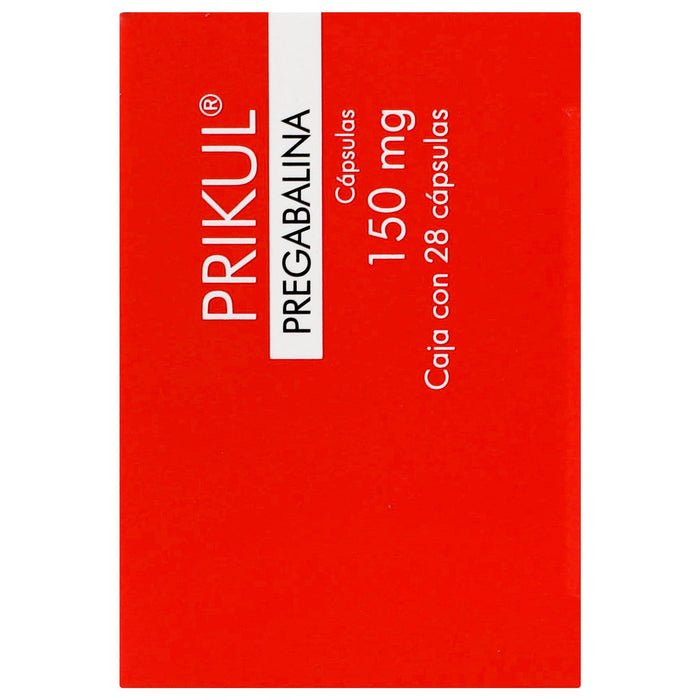 Prikul 150Mg Con 28 Capsulas (Pregabalina) - WeCare Pharma