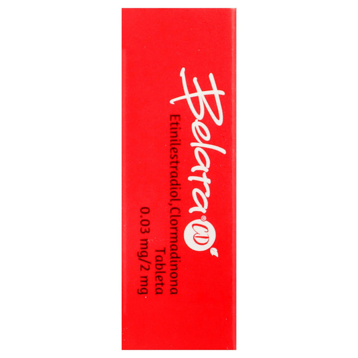 Belara Cd 0.03Mg/2Mg Con 28 Tabletas (Etinilestradiol/Clormadinona) - WeCare Pharma
