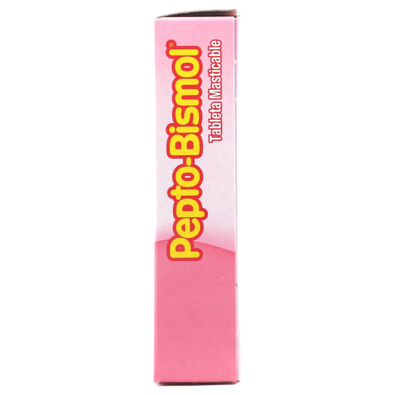 Pepto Bismol Mast 262Mg Con 24 Tabletas (Subsalicilato De Bismuto) - WeCare Pharma