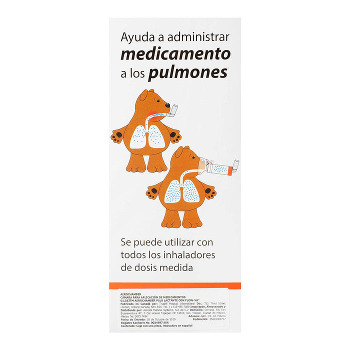 Aerochamber Plus Flow-Vu Bebe - WeCare Pharma