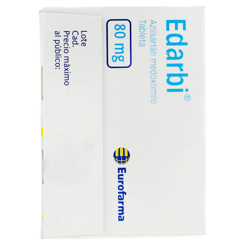 Edarbi 80Mg Con 28 Tabletas (Azilsartan Medoxomilo) - WeCare Pharma