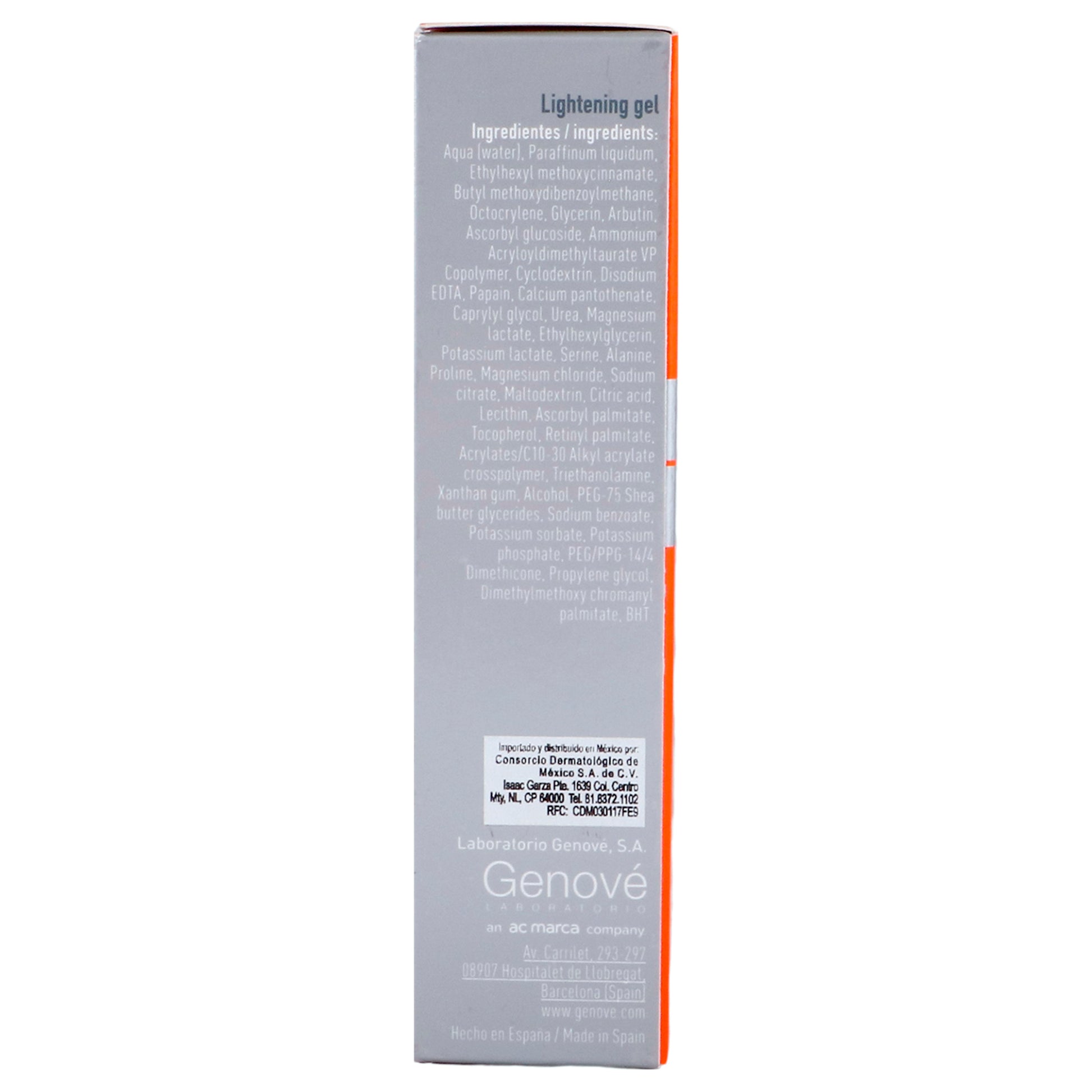 Genové Fluid Base Gel Despigmentante Nf 30Ml 5 - 8423372040443