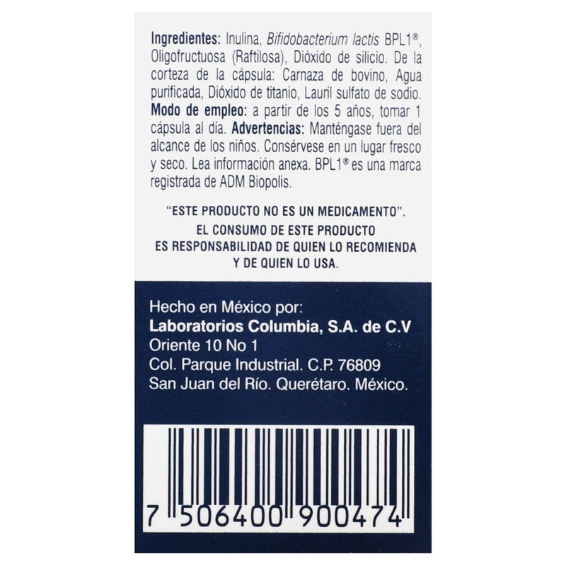 Microbiot Fit 180Mg Con 15 Capsulas (Bifidobaterium Lactis Bpl1) - WeCare Pharma