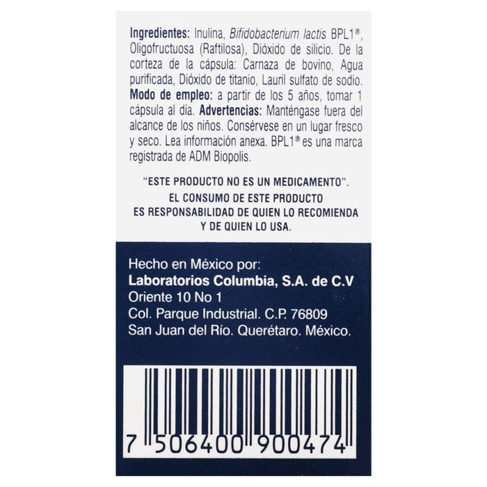Microbiot Fit 180Mg Con 15 Capsulas (Bifidobaterium Lactis Bpl1) - WeCare Pharma