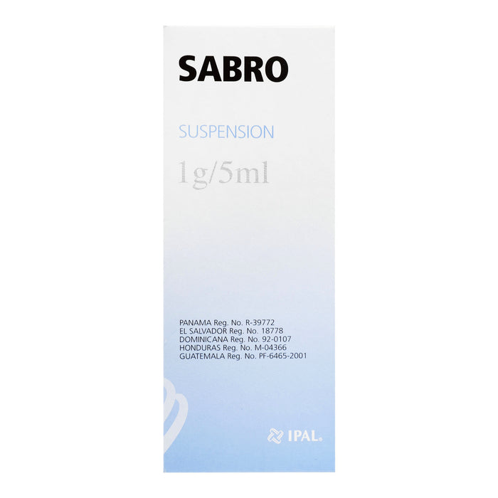 Sabro Suspensión 1G/5Ml 120Ml (Aloglutamol) 4 - 7501314704262