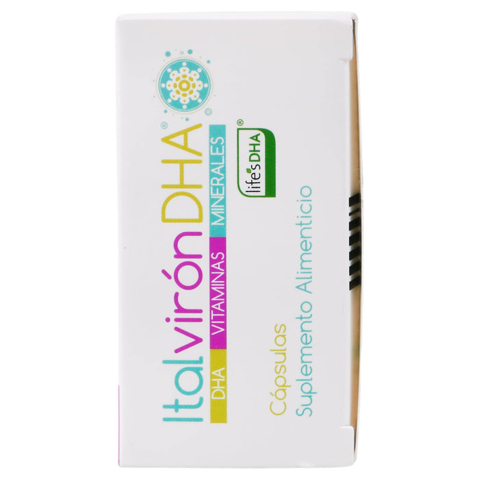 Italviron Dha 190G Con 30 Capsulas (Dha/Vitaminas/Minerales) - WeCare Pharma
